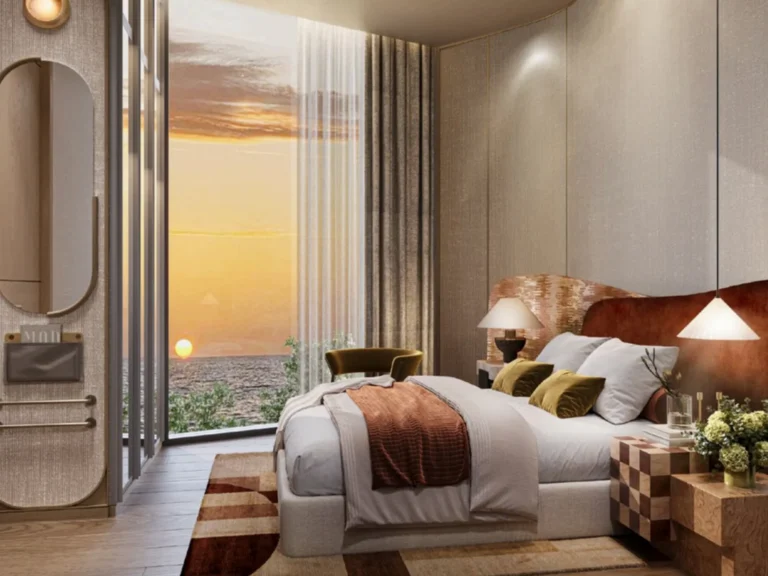 Luxury 2 bedroom beachfront condominium suite 103.40 sqm with sunset terrace pool at Soondri Wongamat Pattaya