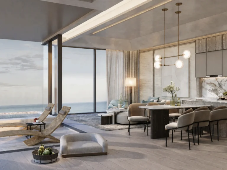 Premier 2 bedroom plus study luxury condo 117.40 sqm with private plunge pool at Soondri Wongamat Pattaya