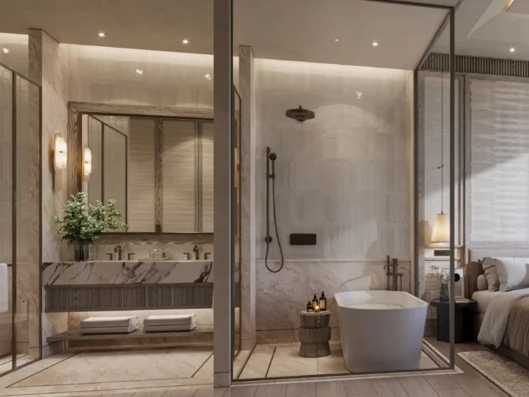 Premier 2 bedroom plus study luxury condo 117.40 sqm with private plunge pool at Soondri Wongamat Pattaya