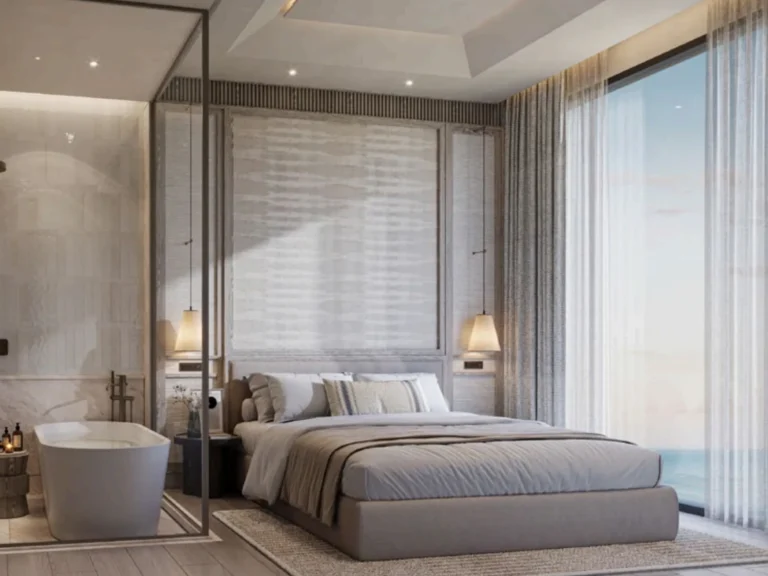 Premier 2 bedroom plus study luxury condo 117.40 sqm with private plunge pool at Soondri Wongamat Pattaya